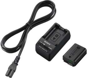 Kit d'accessoires pour appareil photo Sony Kit ACC-TRW (Batterie NP-FW50 + Chargeur BC-TRW)
