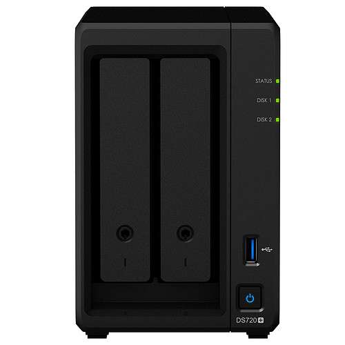 Serveur de stockage NAS Synology DS720+ - 2 baies (434.23€ via le code PARMABARDE)