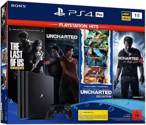 Console Sony PS4 Pro 1To + The Last of Us + Uncharted: The Nathan Drake Collection + Uncharted 4: A Thief's End + Uncharted: The Lost Legacy