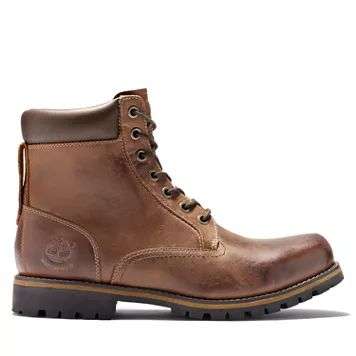 Bottines Timberlands 6-inch Boots Rugged pour Homme - Marrons, Tailles 39.5, 40, 41.5 et 42