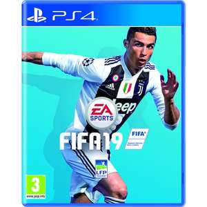 FIFA 19 sur PS4 (avec 25€ sur la carte)