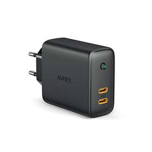 Chargeur secteur Aukey - 2 ports USB type-C Power Delivery 3.0, 36 W (vendeur tiers)