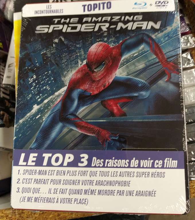Coffret Blu-Ray + Steelbook The Amazing Spider-Man - Saint-Claude (39)