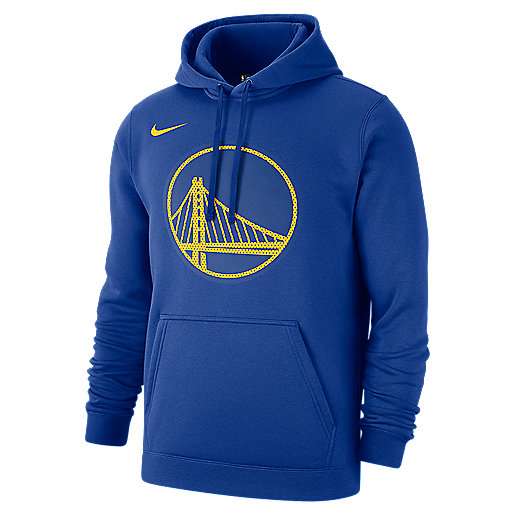 Sweat-shirt à capuche Nike Golden State Warriors - bleu (tailles L ou XL)