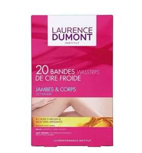 Boîte de 20 bandes de cire froide Laurence Dumont Jambes et Corps (via 2.28€ sur la carte de fidélité)