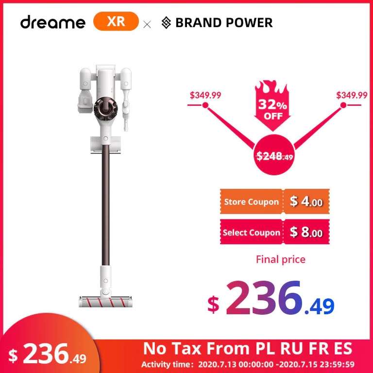 Aspirateur balai Xiaomi Dreame XR Premium (197.79€ avec le code DREAMEXR715D)