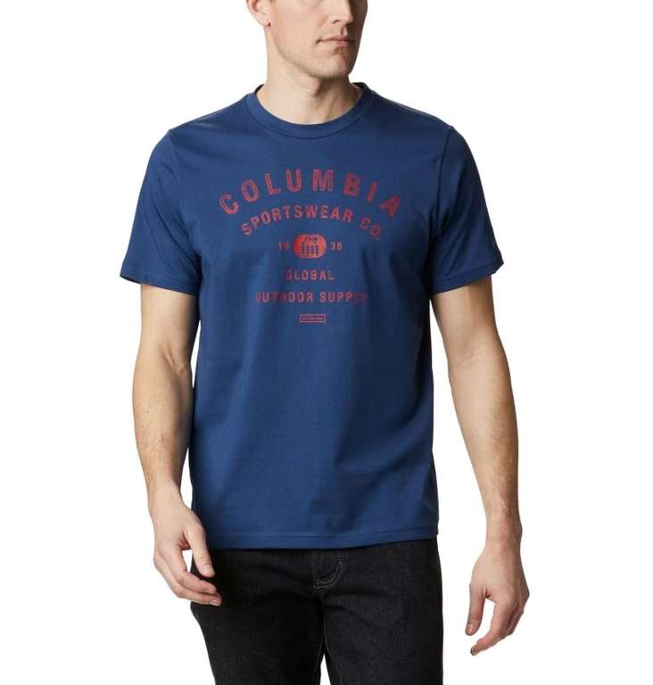 Jusqu'à 50% de réduction sur une sélection d'articles Columbia - Ex : T-shirt Path Lake Homme - Tailles M à 2XL