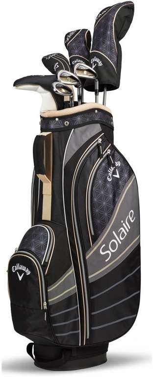 Sélection de sets de golf en promotion - Ex : Callaway Solaire Ladies 8 pièces (coloris champagne, main droite)
