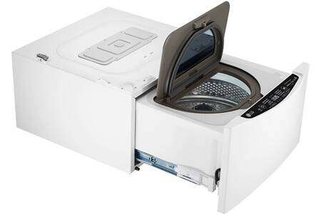 Lave-linge à Hublot LG Compact TwinWash FM27K5WH - Blanc