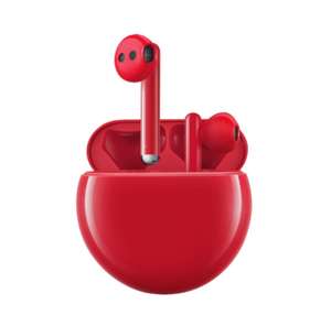 Ecouteurs Bluetooth Huawei Freebuds 3 avec câble usb c vers usb c offert - Rouge