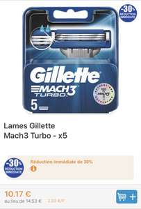 Lames Gillette Mach 3 Turbo - Mareuil-lès-Meaux (77)