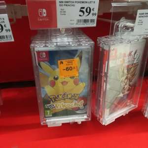 Jeu Pokémon let's go Pikachu sur Nintendo Switch - Bessoncourt (90)