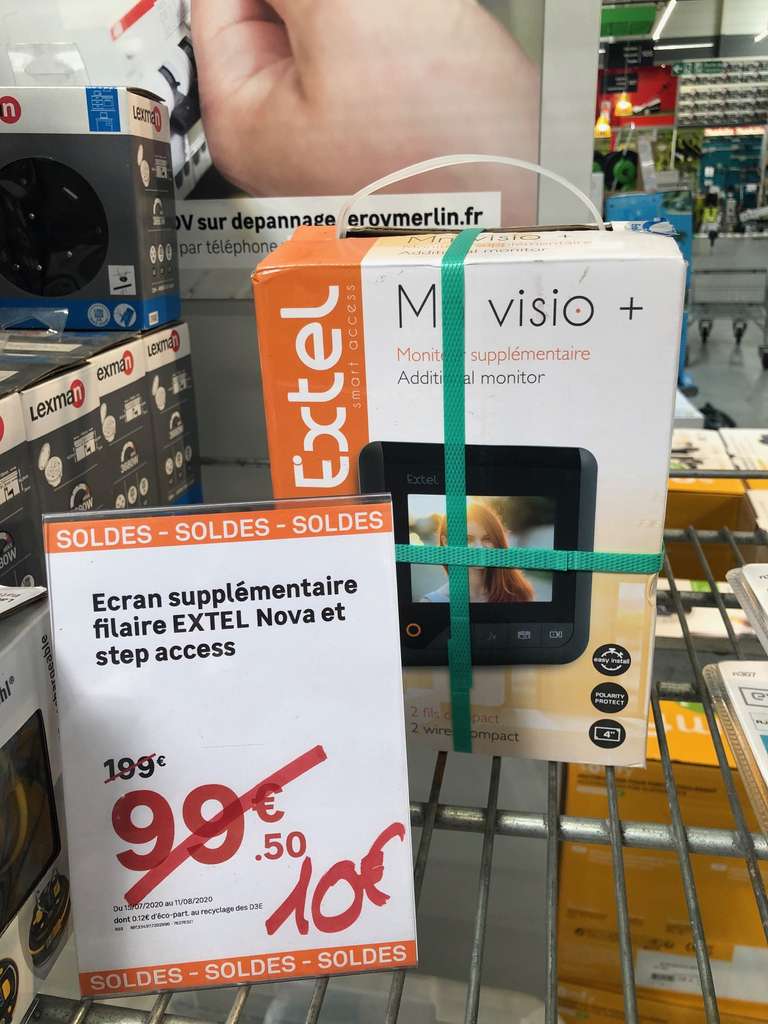 Ecran additionnel pour Visiophone Extel Mn Visio+ - Biganos (33)
