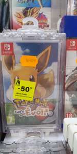 50% de réduction sur une sélection de jeux sur Switch, PS4, Xbox One - Ex: Pokemon Let's Go Evoli sur Switch - Mont-Saint-Martin (54)