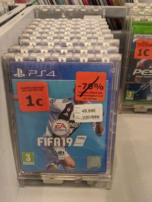 Sélection de jeux à 1€ (FIFA 19 sur PS4 et PC) - Orgeval (78)