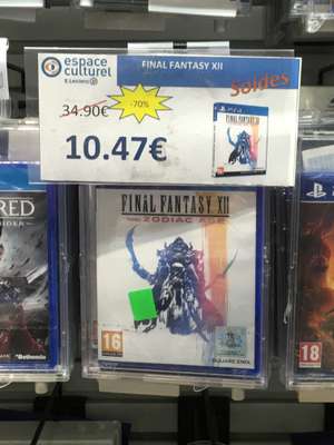 Sélection de jeux en promotion - Ex : Final Fantasy XII sur PS4 (Geispolsheim - 67)