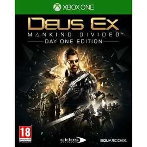 Deus Ex Mankind Divided Augmented Edition sur Xbox one