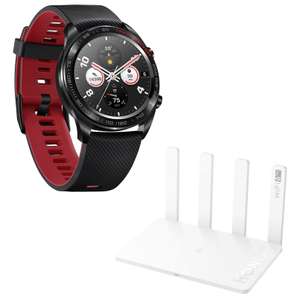 Montre connectée Honor Magic Watch + Routeur Honor Router 3 (Wi-Fi 6 Plus, 3000 Mbps, RAM 128 Mo, ROM 128 Mo)