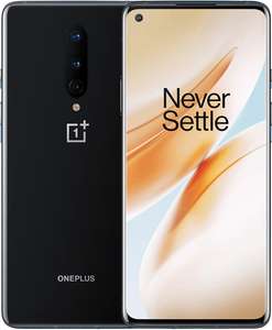Smartphone 6.55" OnePlus 8 - full HD+, SnapDragon 865, 8 Go de RAM, 128 Go, 5G, noir