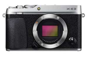 Appareil Photo Hybride Fujifilm X-E3 - 24Mpx APSC, Argent ou Noir, Boitier Nu (Via remise panier) + 30€ adhérents Fnac