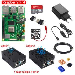 Kits Raspberry Pi 4 modèle B - 2 Go de Ram