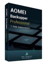 Logiciel Aomei Backupper Pro 6.0 gratuit sur PC (Dématérialisé)