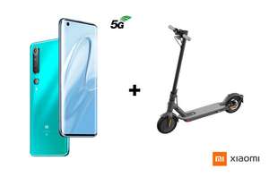 Smartphone 6.67" Xiaomi Mi 10 - 256 Go, 8 Go de RAM + Trottinette électrique Essential (via ODR de 50€)