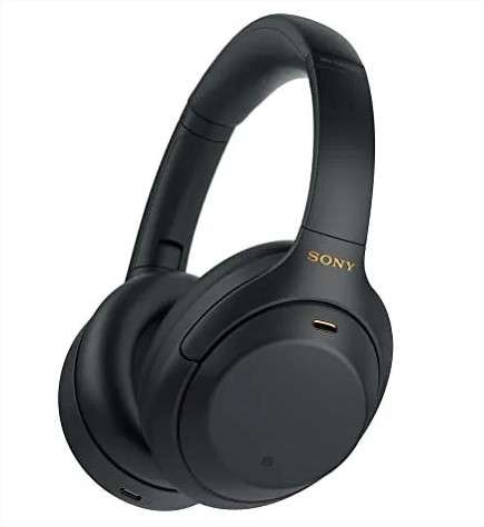 Casque audio sans fil à réduction de bruit active Sony WH-1000XM4 - noir (+ 31.59€ en SuperPoints)