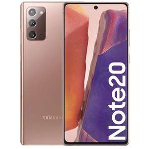 Smartphone 6.7" Samsung Galaxy Note 20 - 256Go, Or (+34.64€ en SuperPoints)