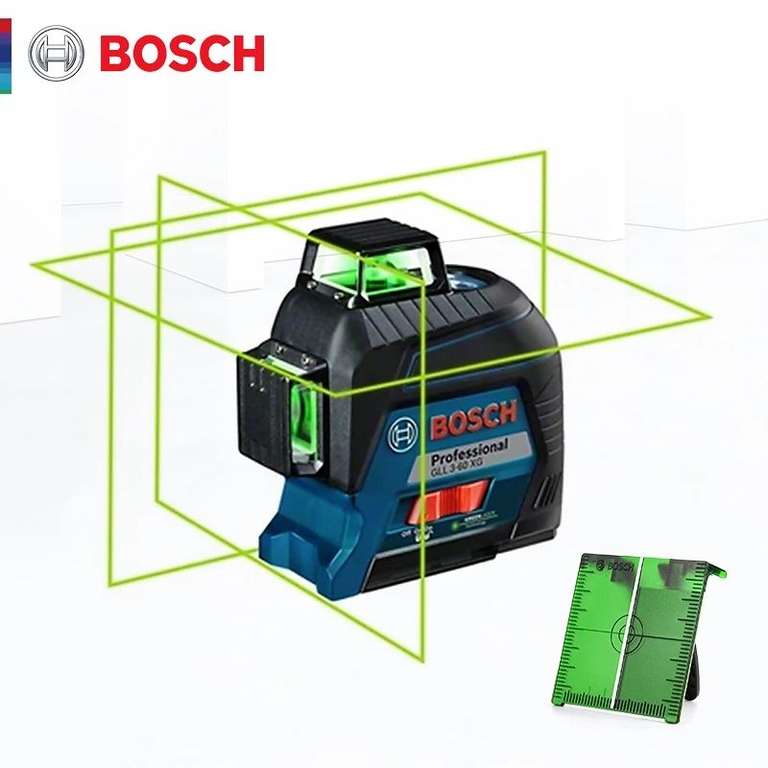 Laser Bosch Pro GLL3-60XG avec accessoires
