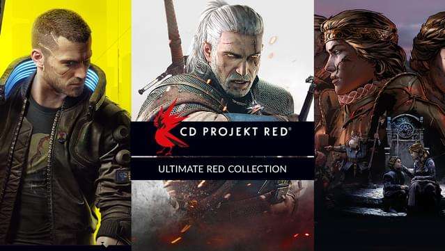 Collection Ultime Red: Cyberpunk 2077 + Witcher 1, 2 et 3 GOTY + ThroneBreaker sur PC (Dématérialisé, DRM-Free, store Russie via VPN)