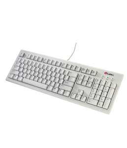 Clavier Labtec White Keyboard Plus - Connexion PS/2 (vendeur tiers)