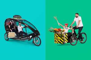 Essai gratuit d'un Vélo-taxi ou Vélo-cargo Happymoov - Lille (59)