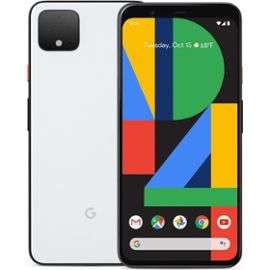 Smartphone 6,3" Google Pixel 4 XL - 64 Go, Dual SIM, Blanc (Frontaliers Allemagne)