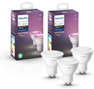 [Prime DE] Pack de 3 ampoules Philips Hue GU10 Color