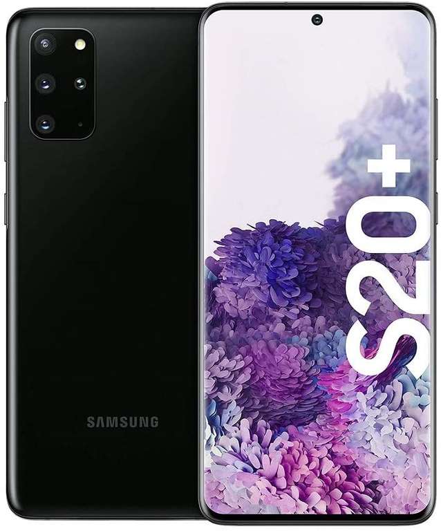 [Prime] Smartphone 6.7" Samsung Galaxy S20 Plus (WQHD+, Exynos 990, 8 Go RAM, 128 Go, bleu ou noir, version DE) - reconditionné Comme Neuf