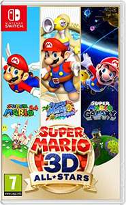Jeu Super Mario 3D All Stars sur Nintendo Switch