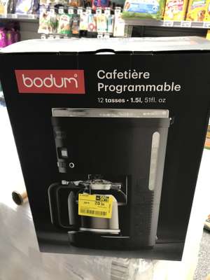50% de réduction sur les produits Bodum - Ex : Cafetière Programmable à Filtre Permanent - Bodum - Bordeaux Hugo (33)