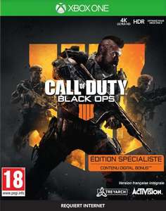 Call Of Duty Black Ops IIII Specialist Edition sur Xbox One