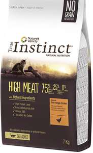 Croquettes pour chat True Instinct High Meat - Adulte 7kg