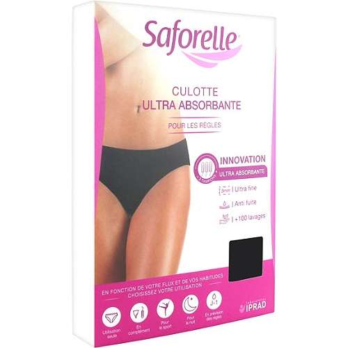 Culotte menstruelle Saforelle (via ODR 10€)