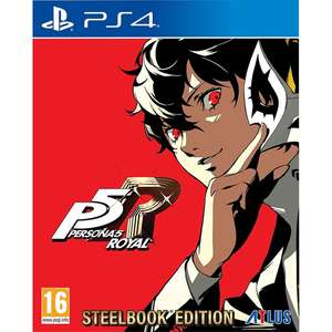 Persona 5 Royal Launch Edition sur PS4 (Boitier UK / Jeu FR)