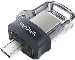 Clé micro USB / USB 3.0 SanDisk Ultra Dual Drive - 128 Go (picstop.co.uk)