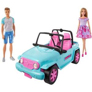 Jouet Mattel Barbie et Ken Beach Cruiser