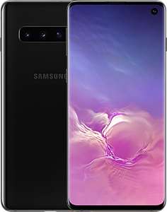 Smartphone 6.1" Samsung Galaxy S10 - WQHD+, Exynos 9820, 8 Go de RAM, 128 Go, dual SIM, noir (+ 24.42€ en Rakuten Points)
