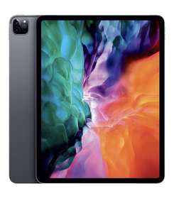 Tablette 12.9" Apple iPad Pro (2020) - Wi-Fi , 128 Go, Gris (+44,35 € en Rakuten Points)