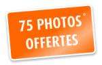 75 tirages photo Premium 10cm offerts (3.90€ de livraison)