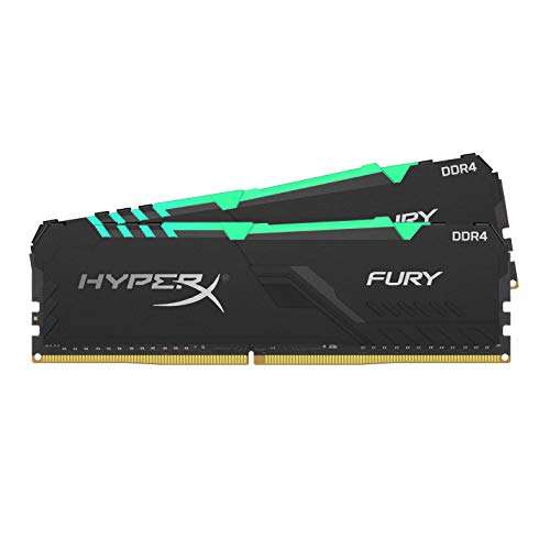 Kit de RAM HyperX Fury RGB DDR4-3600 CL17 - 16 Go (2x8)
