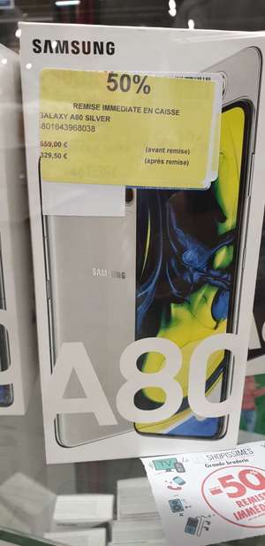 Smartphone 6.7" Samsung Galaxy A80 - Troyes (10)