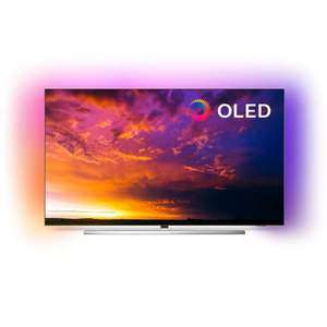 TV OLED 55" Philips 55OLED854 - OLED, 4K UHD, HDR 10+, Dolby Vision, Smart TV, Ambilight 3 côtés (80€ en bons d'achats)